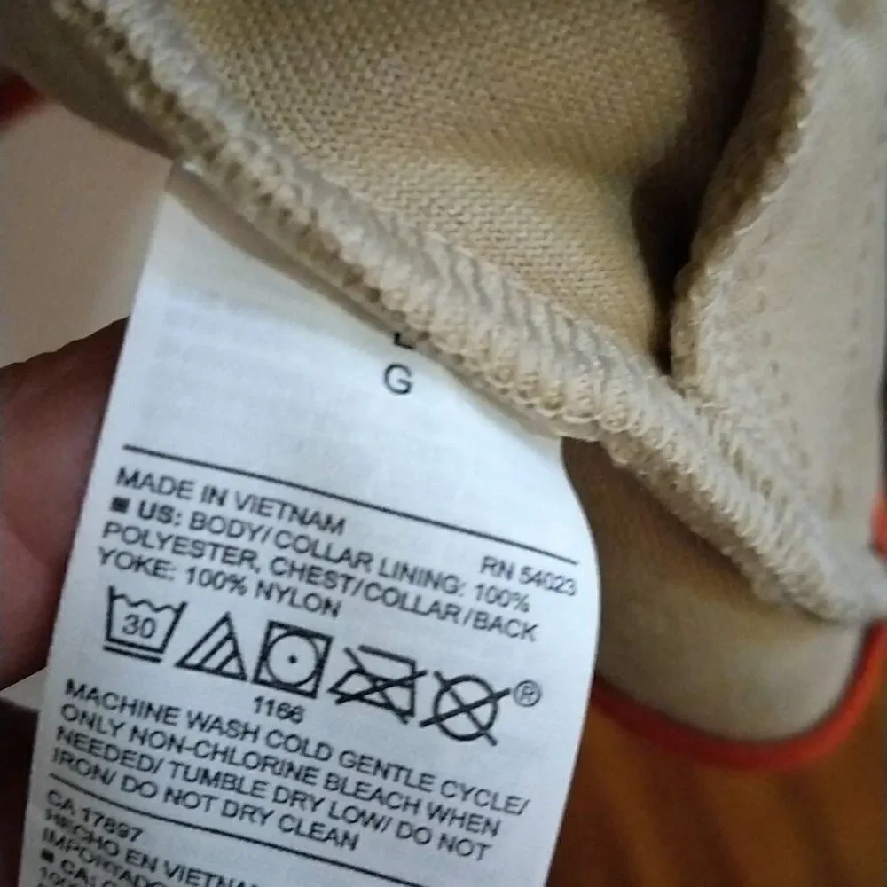 Old Navy Vintage Looking Vest, Large, Fleece